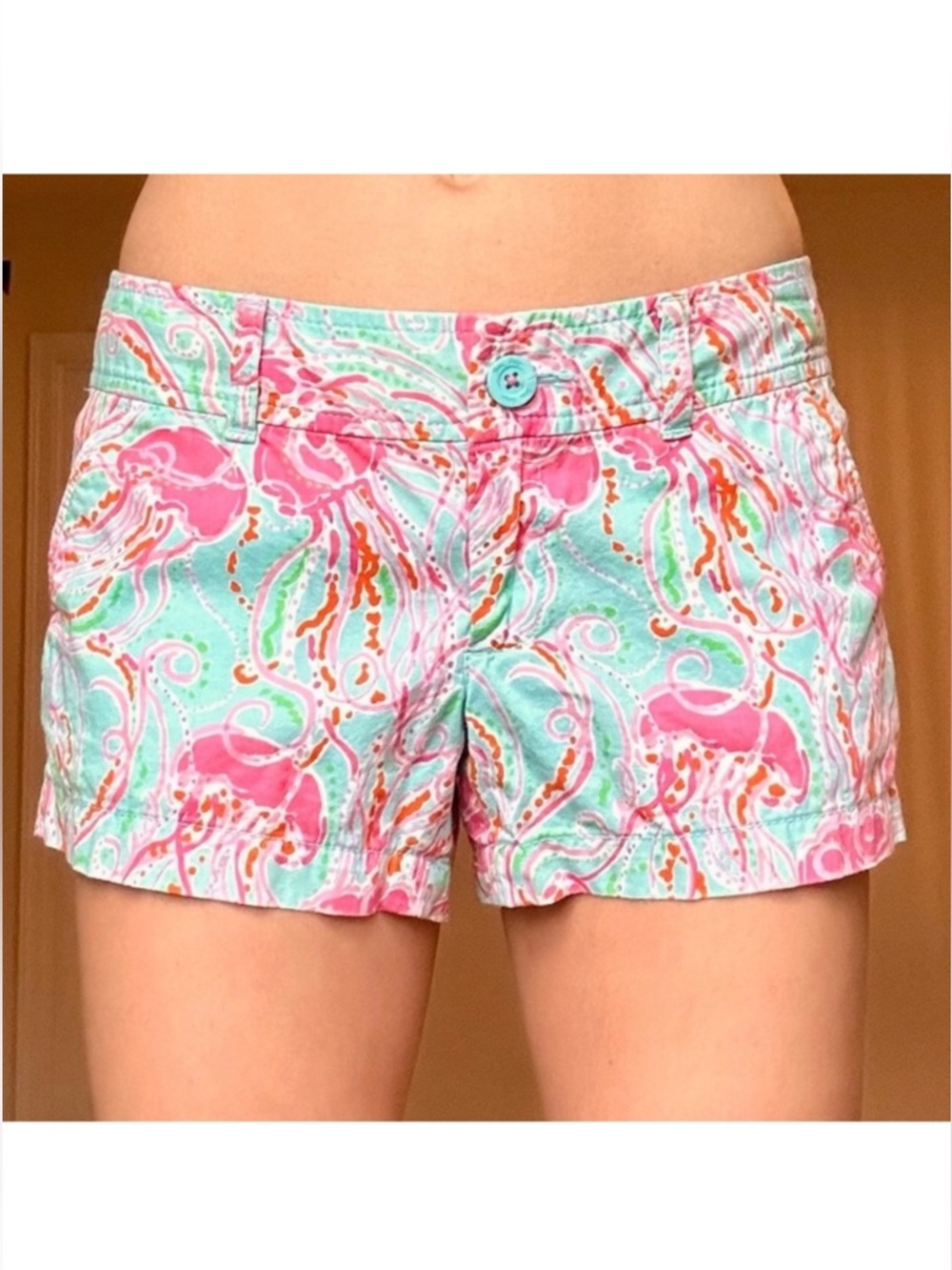 Lilly Pulitzer The Walsh Short Jellies Be Jammin Print - Picture 12 of 12